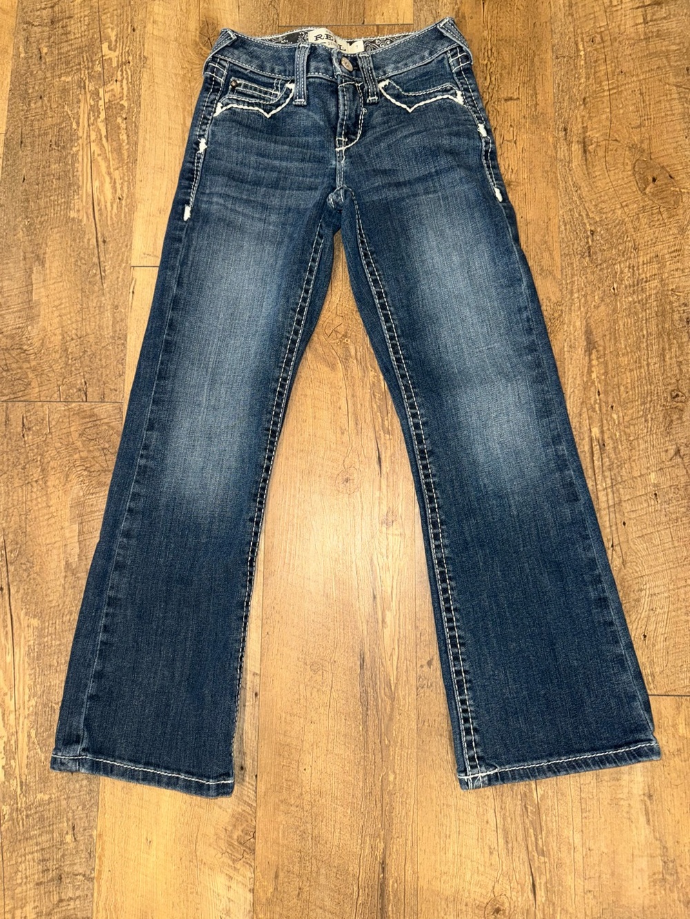 Girl’s Ariat Dark Blue Bootcut Jeans